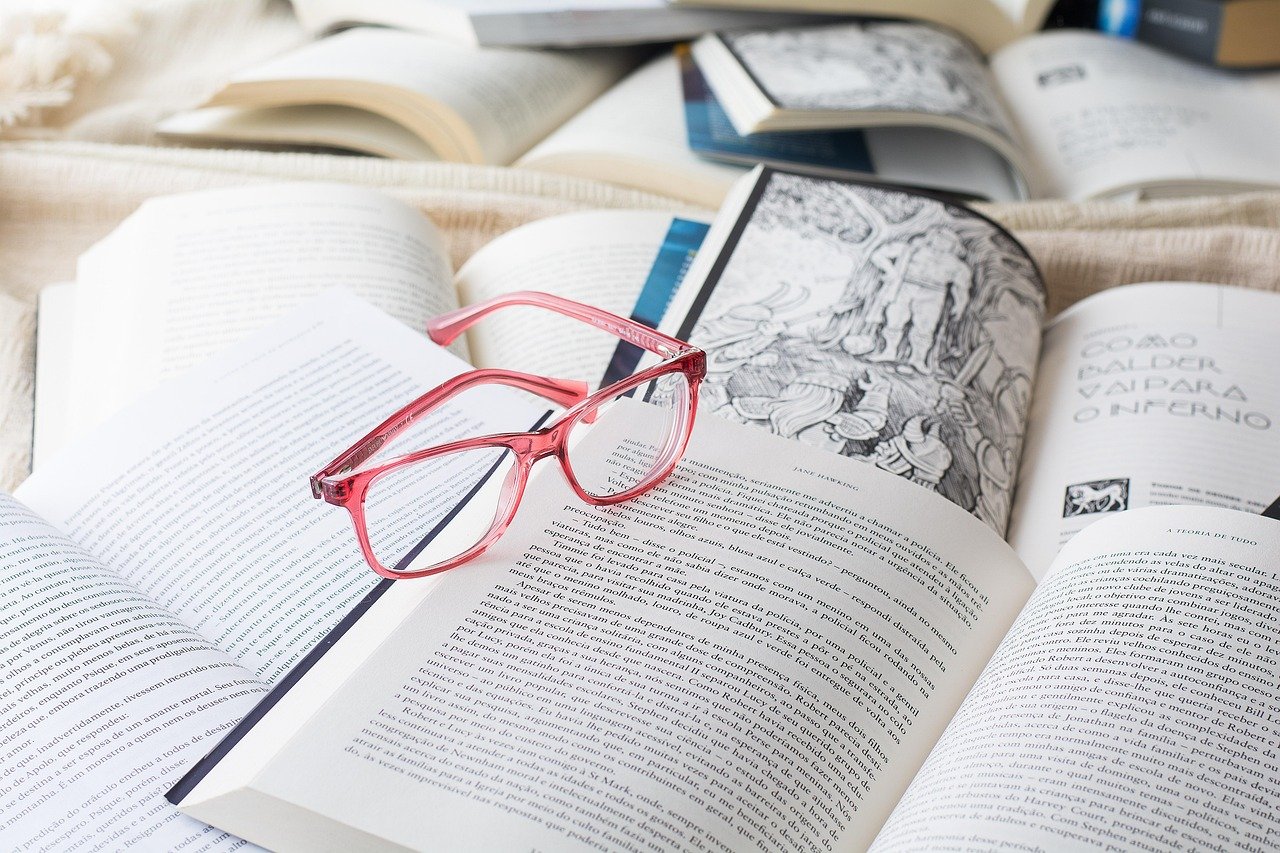 glasses, reading, books, focus, education, read, paper, pages, literature, library, to relax, wisdom, books, focus, focus, education, education, education, education, education, library, library